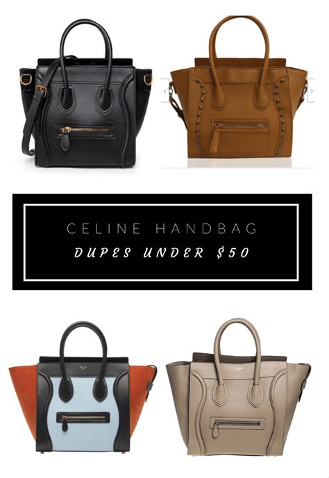 celine bag black replica|affordable handbags celine look alike.